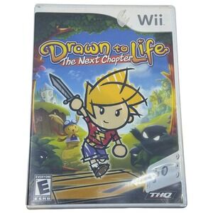 Drawn to Life The Next Chapter Nintendo Wii Game CIB THQ Action Adventure 2009